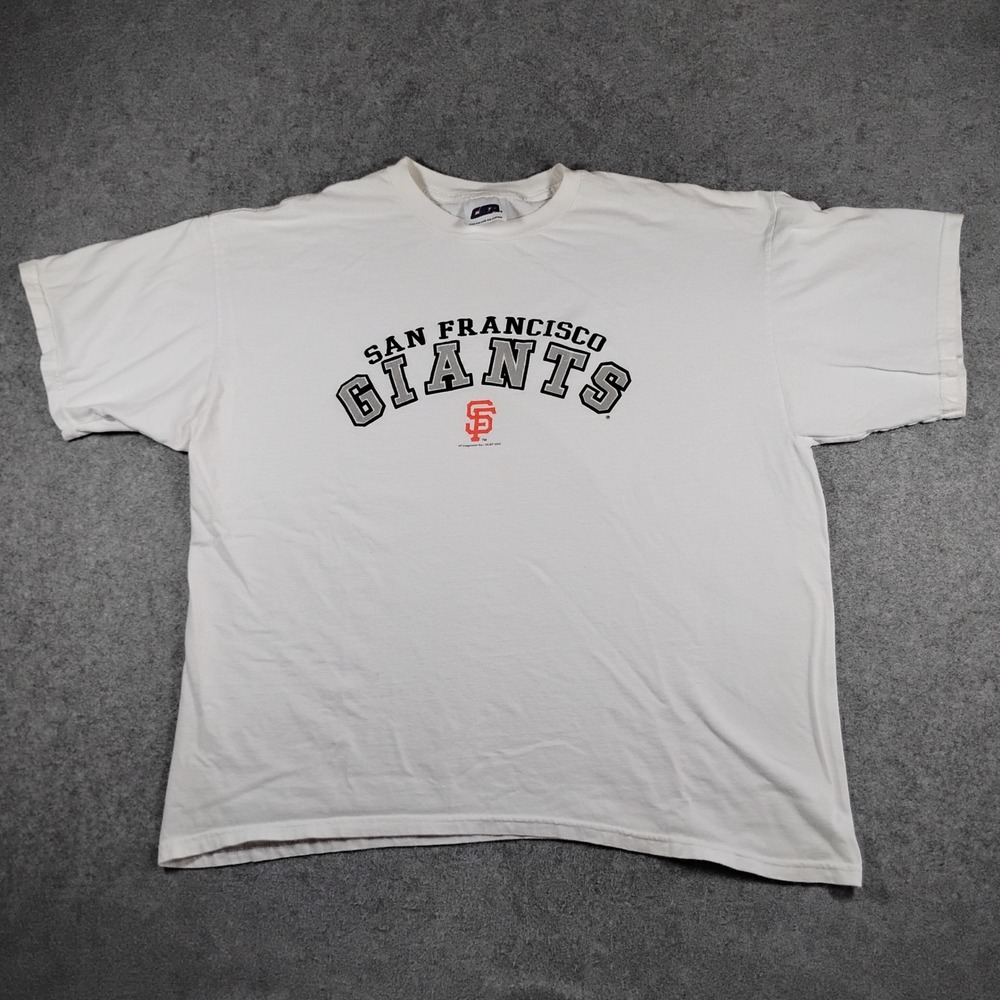 Vintage 2004 San Francisco Giants MLB T-Shirt White CSA VF Imagewear Men XXL
